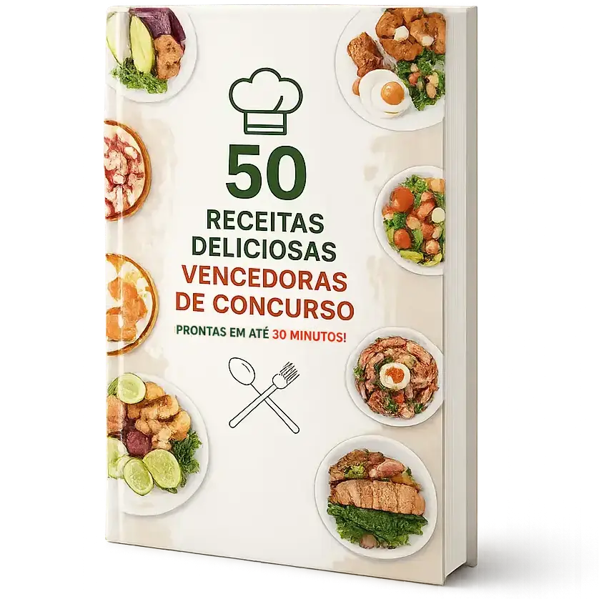 Ebook 50 Receitas Deliciosas Vencedoras de Concurso